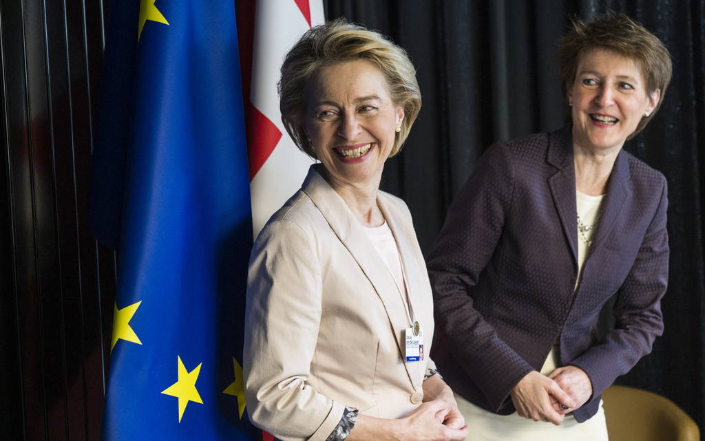 Simonetta Sommaruga e Ursula von der Leyen